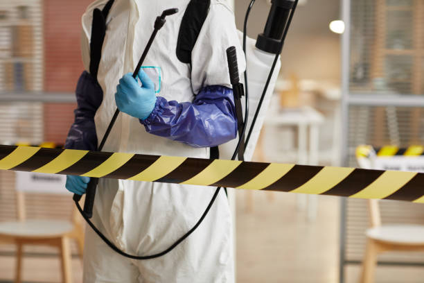 Professional Biohazard technician working in Orange, TX